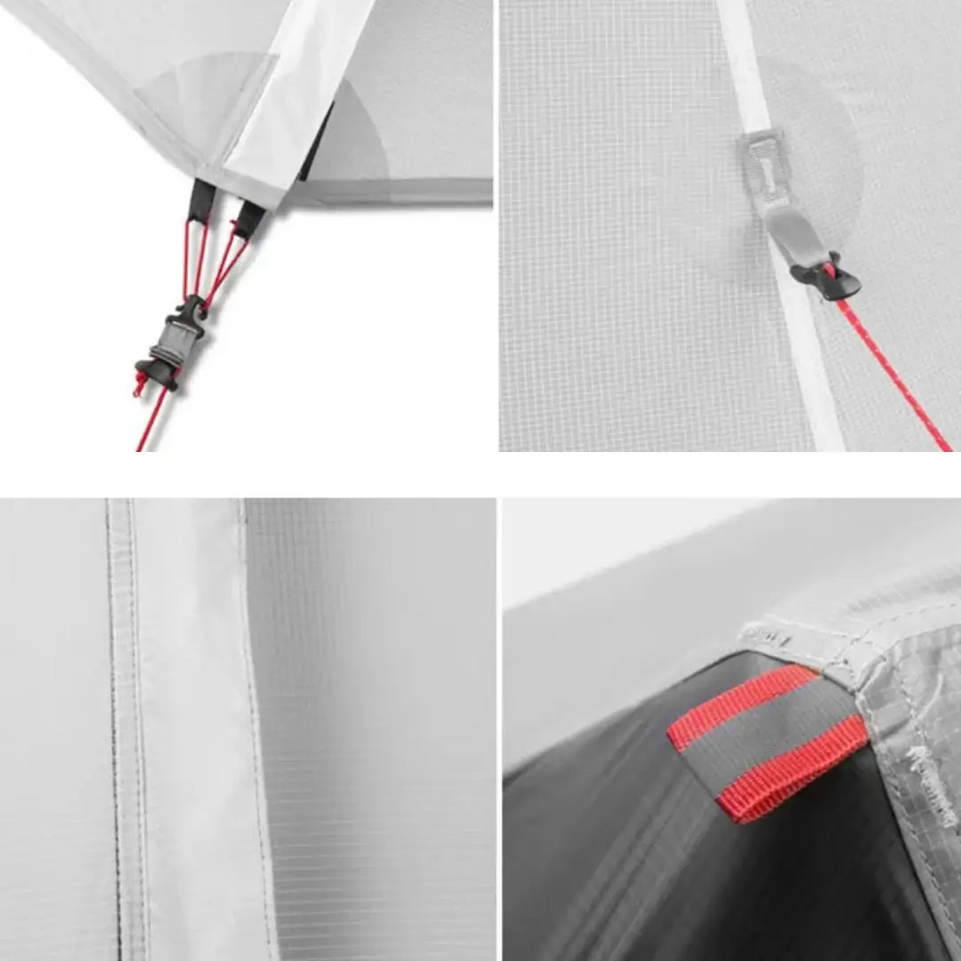 Barraca Ultraleve 3000 mm 1 Pessoa 4 Estações Creed Gray