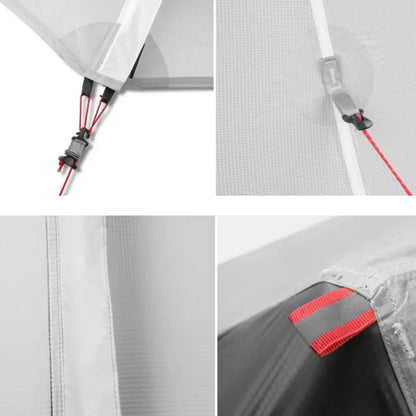 Barraca Ultraleve 3000 mm 1 Pessoa 4 Estações Creed Gray