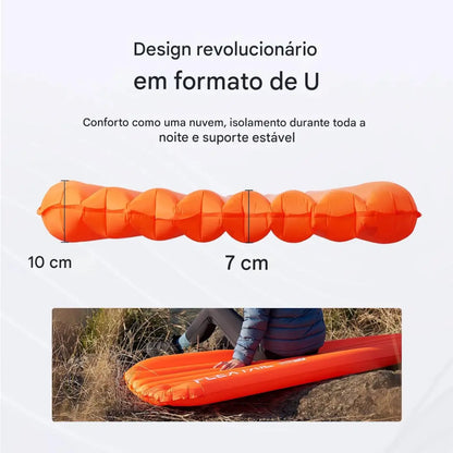 Isolante Térmico Inflável 4 Estações R 5.6 Flextail Plus