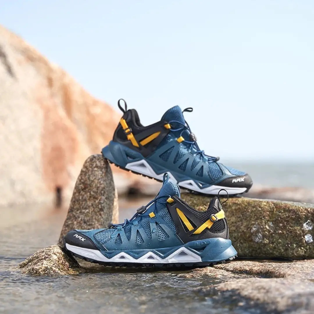 Tênis Trekking Impermeável Unissex Leopard Navy Blue